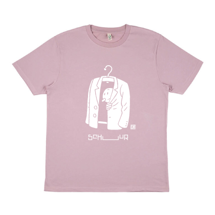 Joost Swarte // Colbertje - T-shirt - Oud Roze